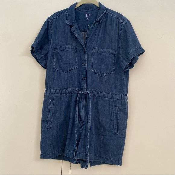 GAP Denim Romper - Picture 4 of 10